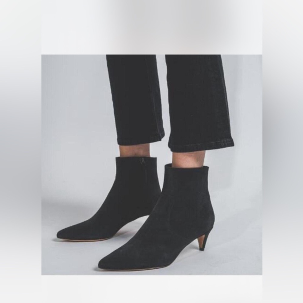 ISABEL MARANT Women's size 40 Black Derst Suede leather Ankle booties boots - Picture 1 of 12